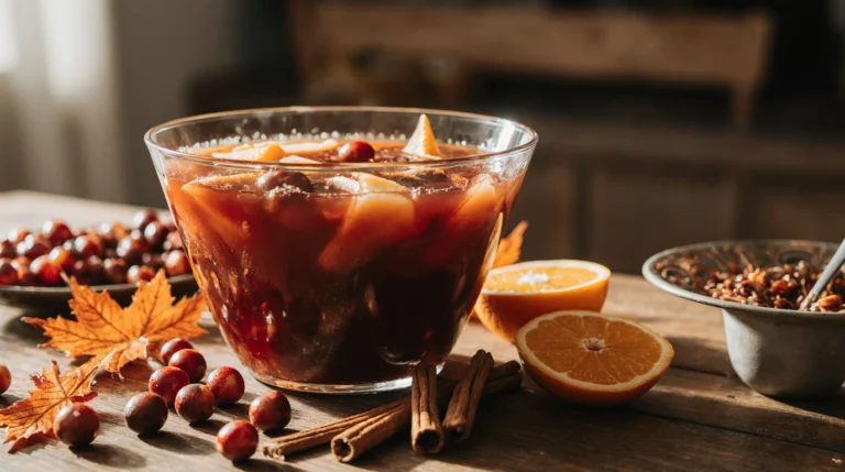 thanksgiving punch recipes