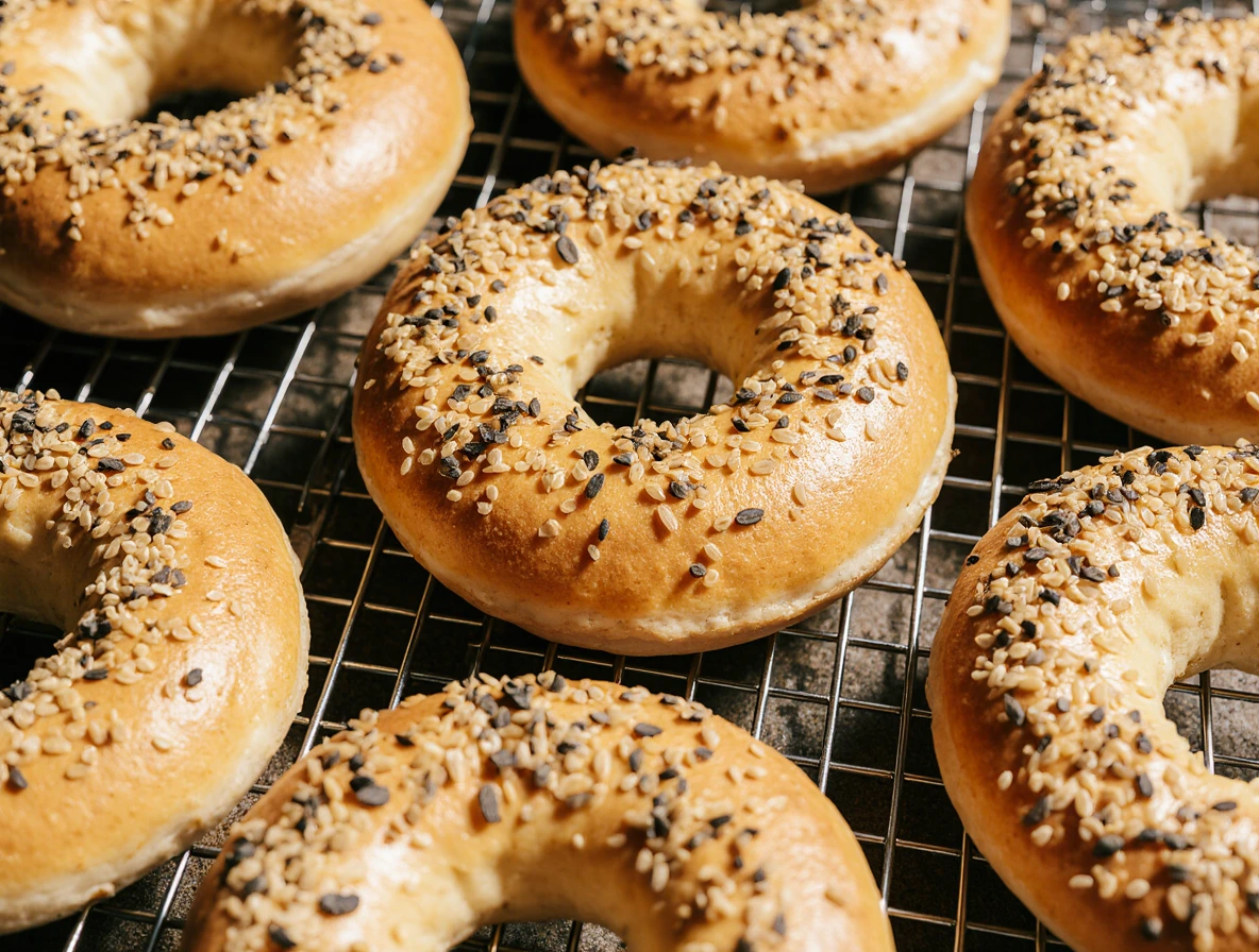 golden_new_york_style_bagels_cooling_on_a_wire_rack_sesame_and_poppy_seed_toppings_morning_sunlight_83wk6x55r8n2zb4thn47_0