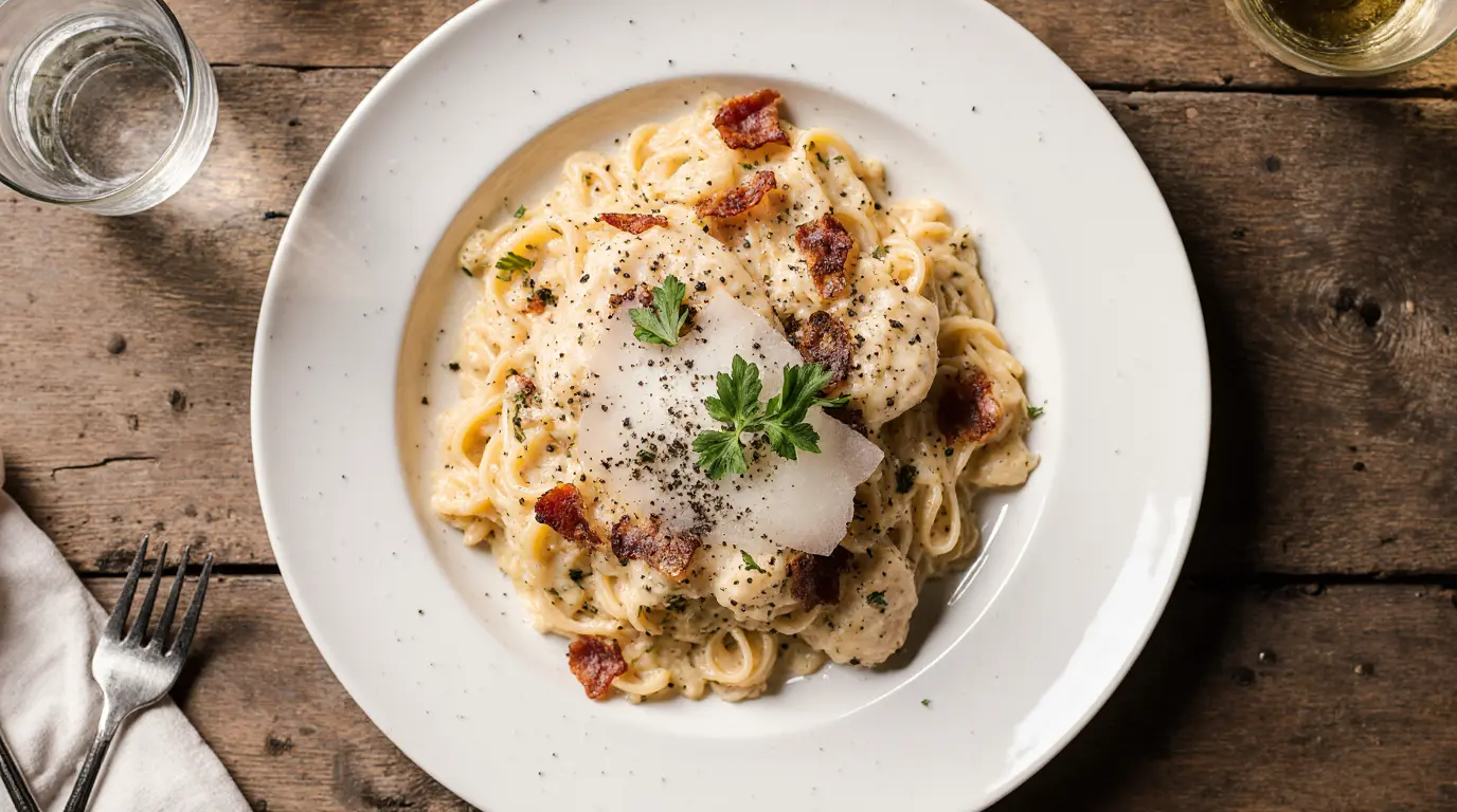 Chicken carbonara recipe