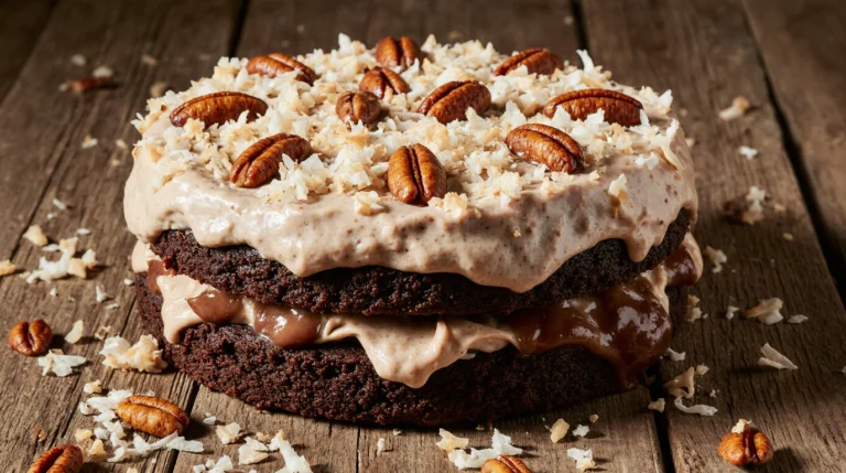 german chocolate cake frosting