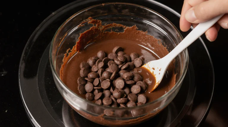 how to melt chocolate chips