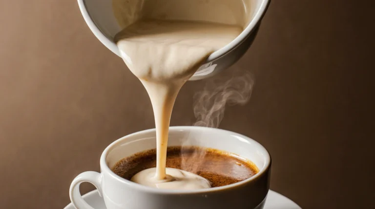 white chocolate sauce