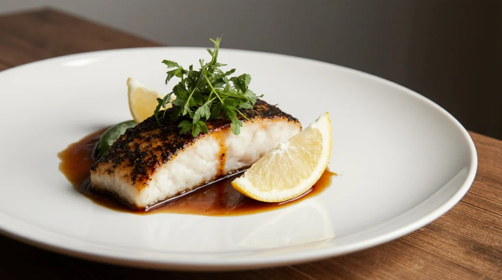 black cod recipe